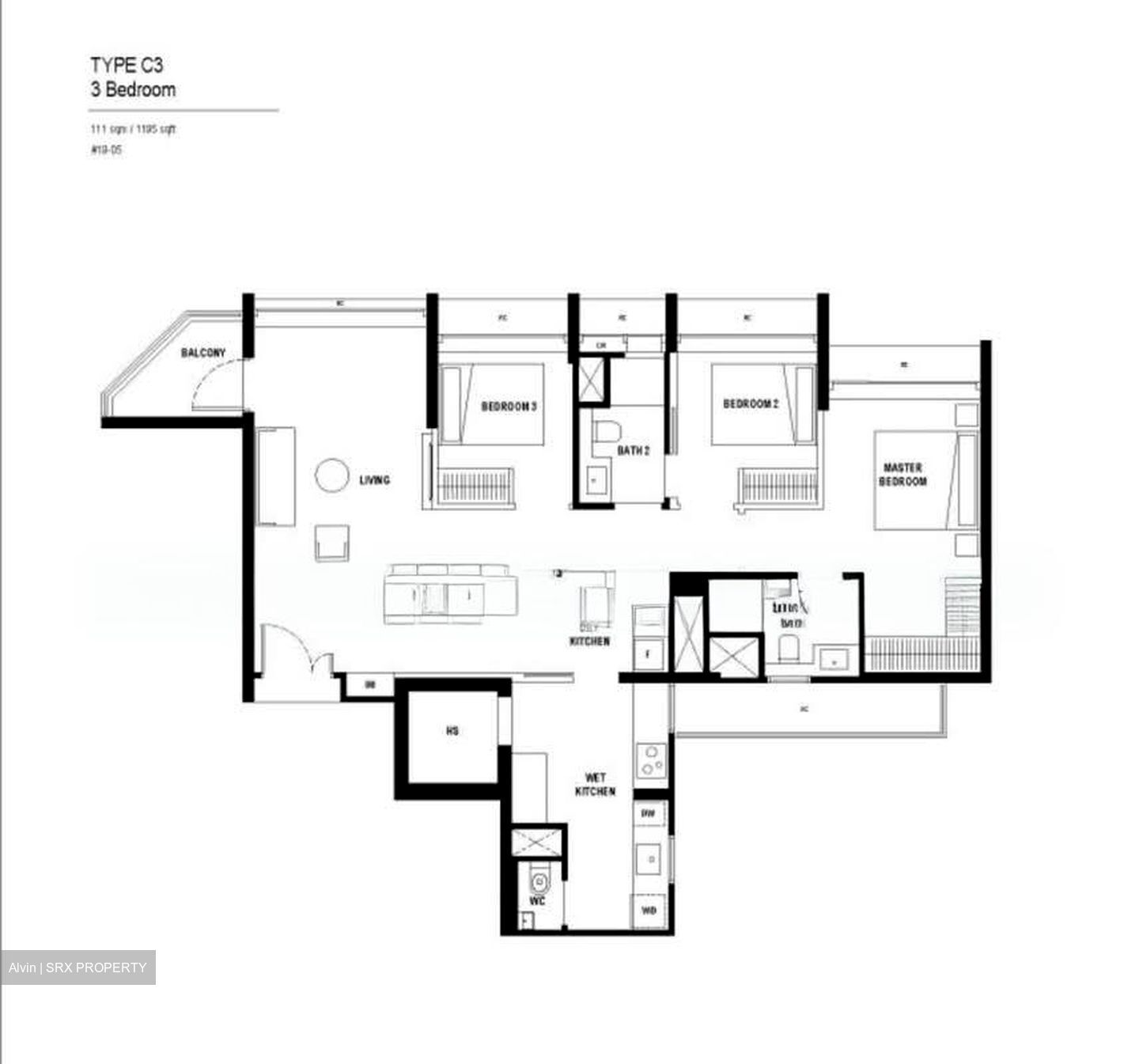 Arina East Residences (D15), Apartment #579050541